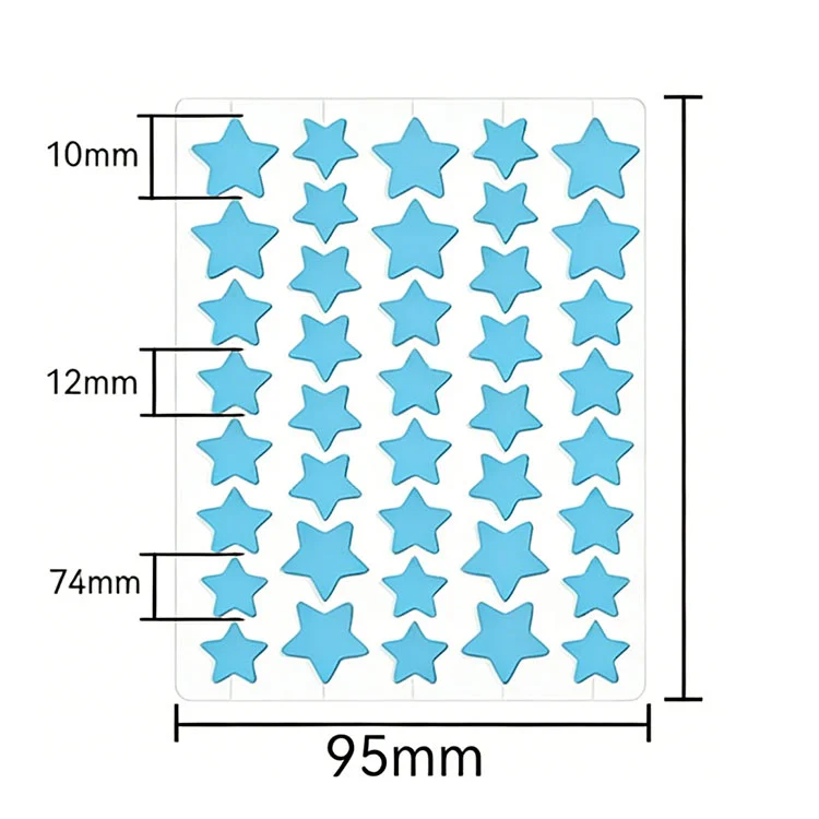 Χαριτωμένα αυτοκόλλητα για σπυράκια