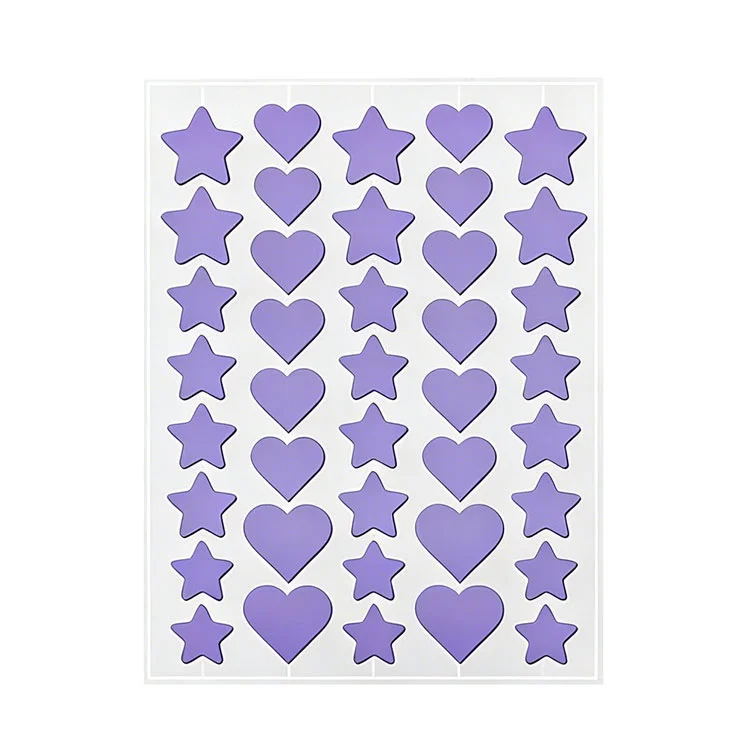 Χαριτωμένα μπαλώματα σπυριών αστεριών για θεραπεία